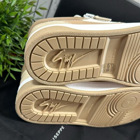 Giuseppe Zanotti GZ94 Low Top Leather Sneakers Size 41 - Picture 12 of 15